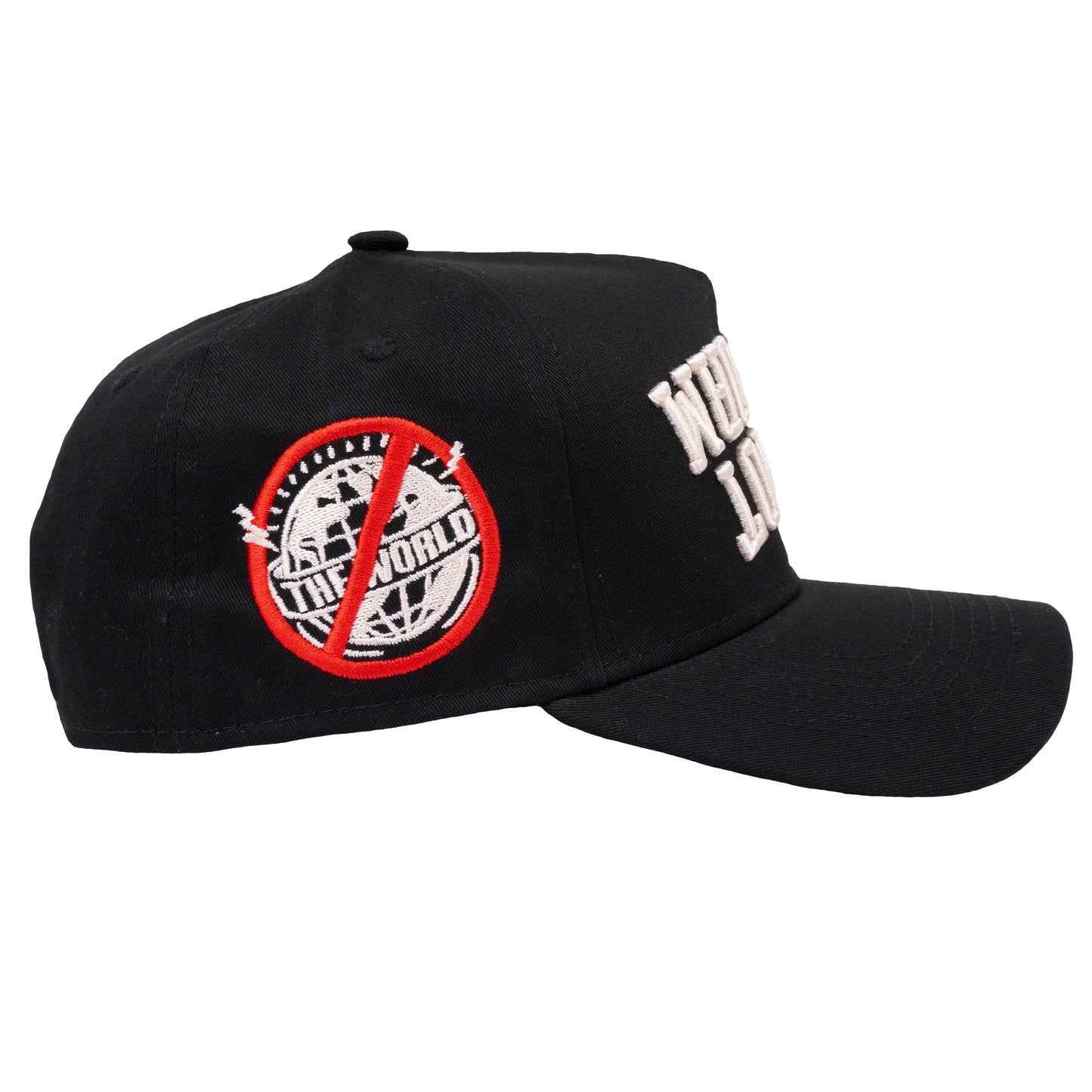 Do Not Conform "ndsᴉpǝ poʍu" Black Curved Bill Snapback
