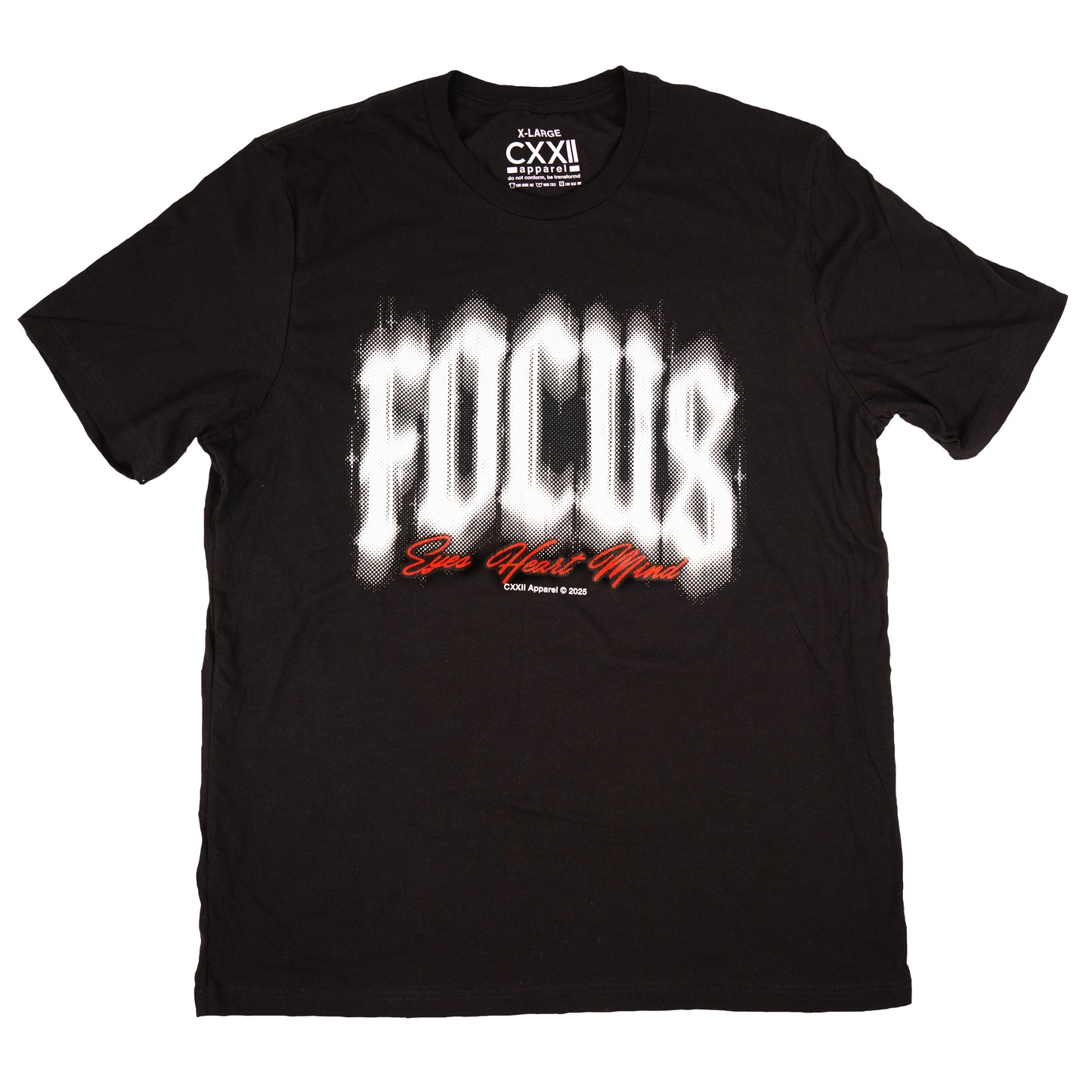 Out of Focus Black Tee