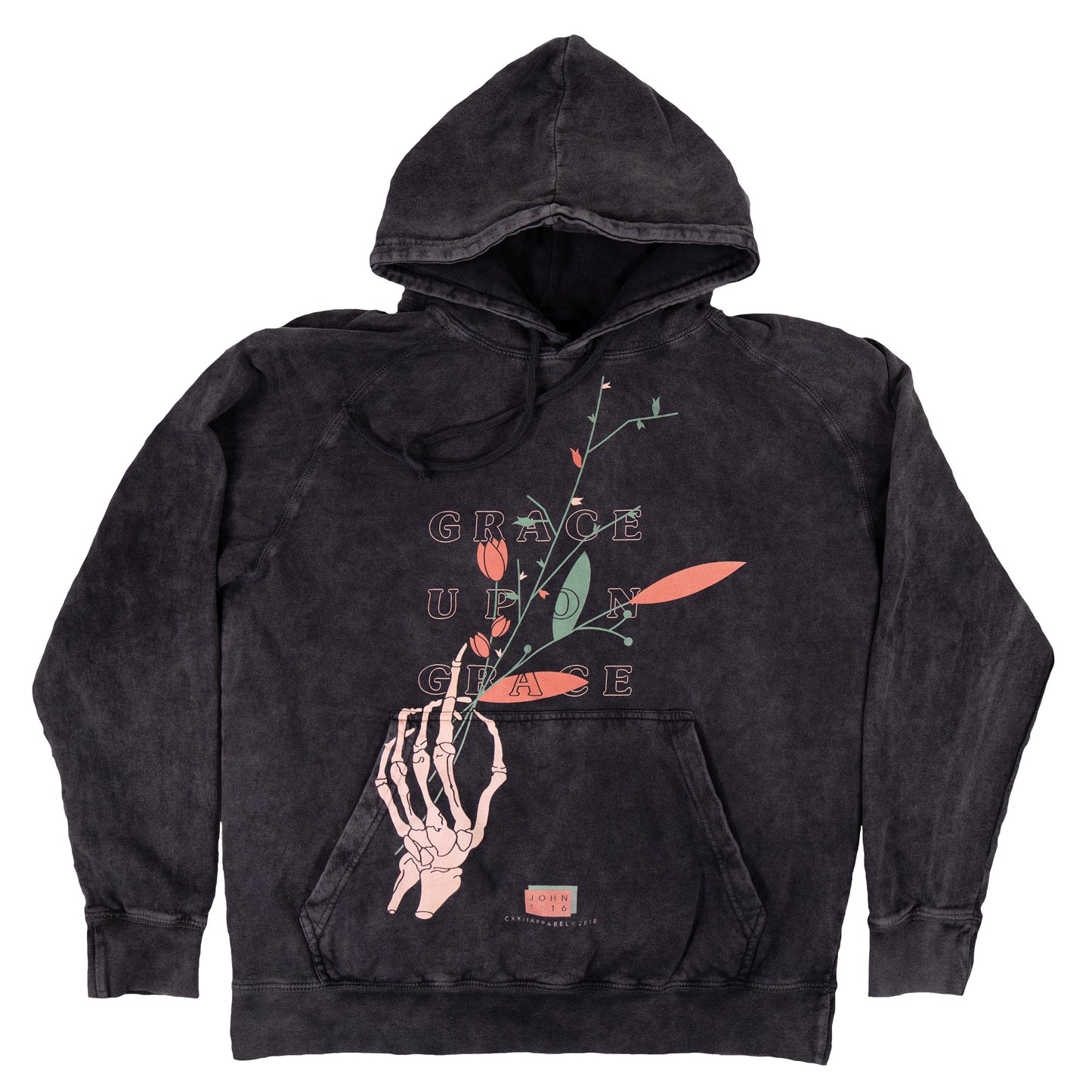 Grace Upon Grace Vintage Wash Hoodie