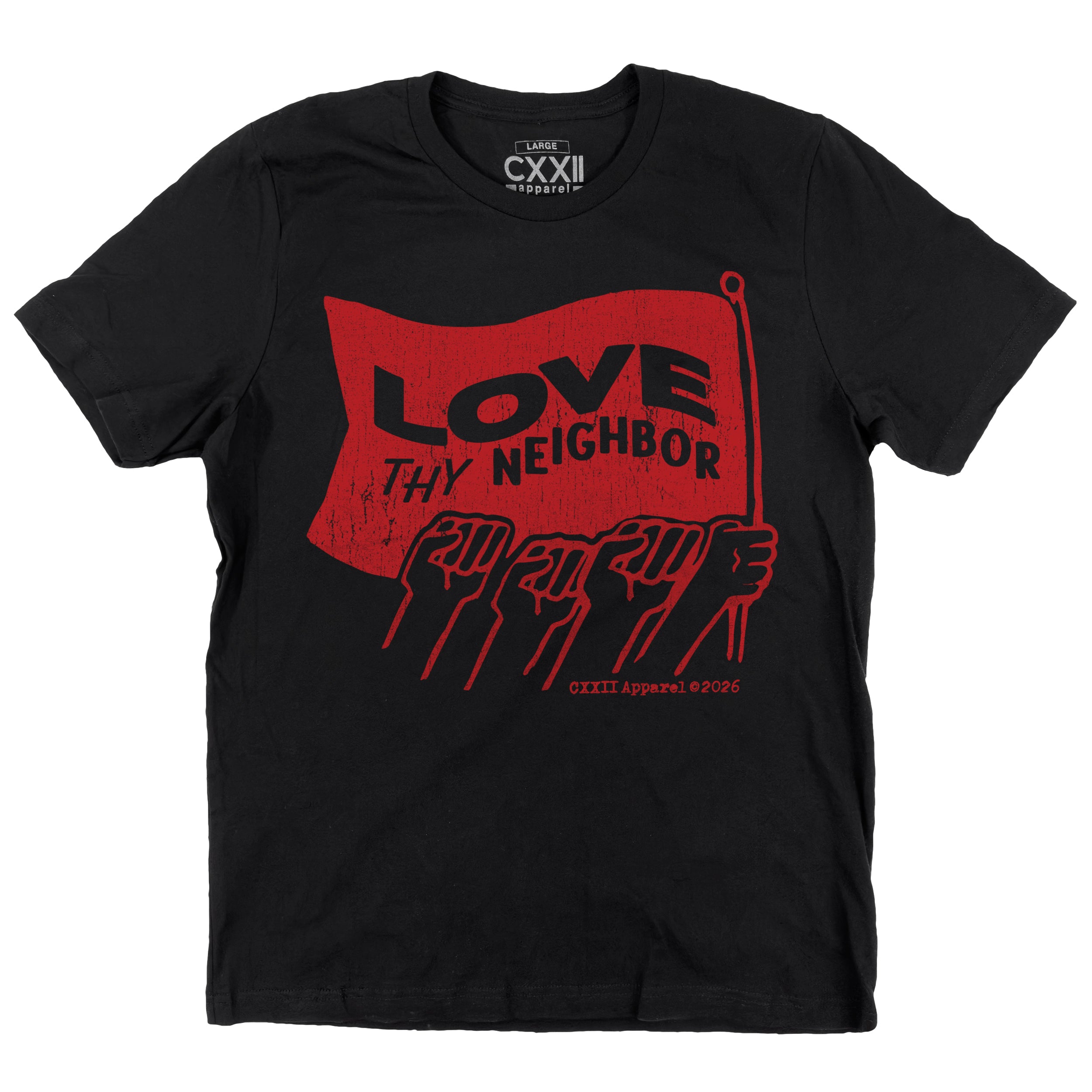 Carry the Banner Together Tee – CXXII Apparel