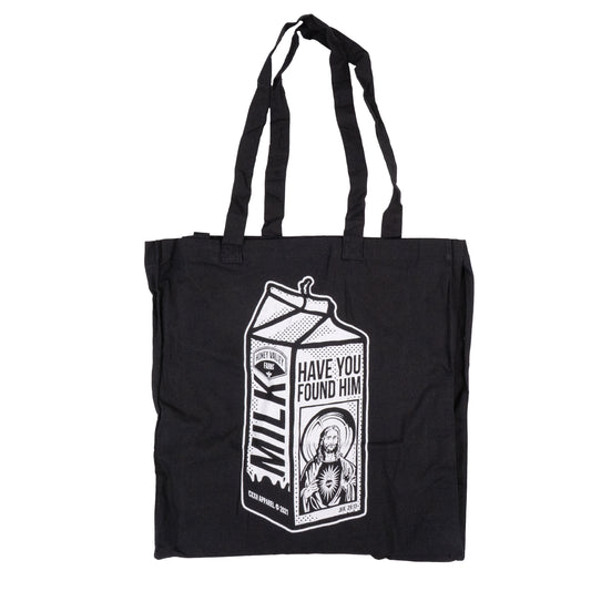 Have You Found Him Milk Carton Grocery Tote