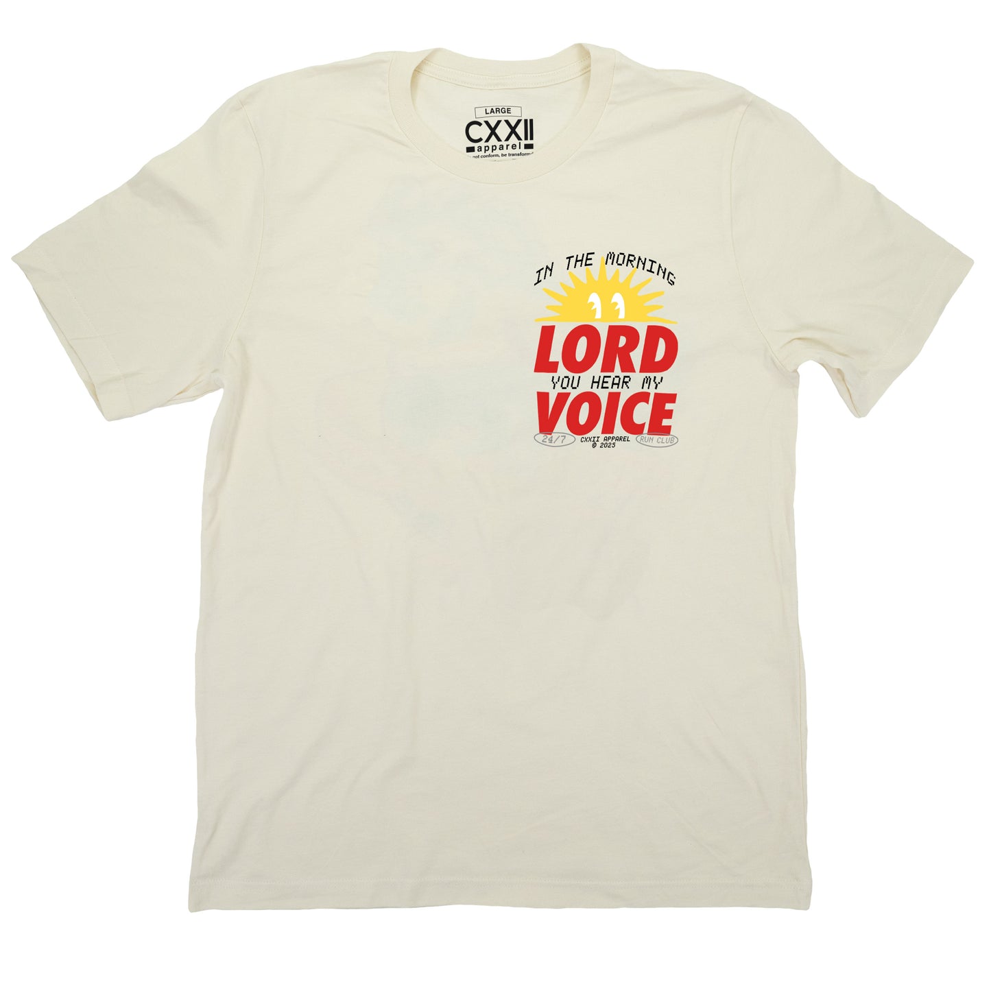 Pray, Run, Repeat Natural Tee