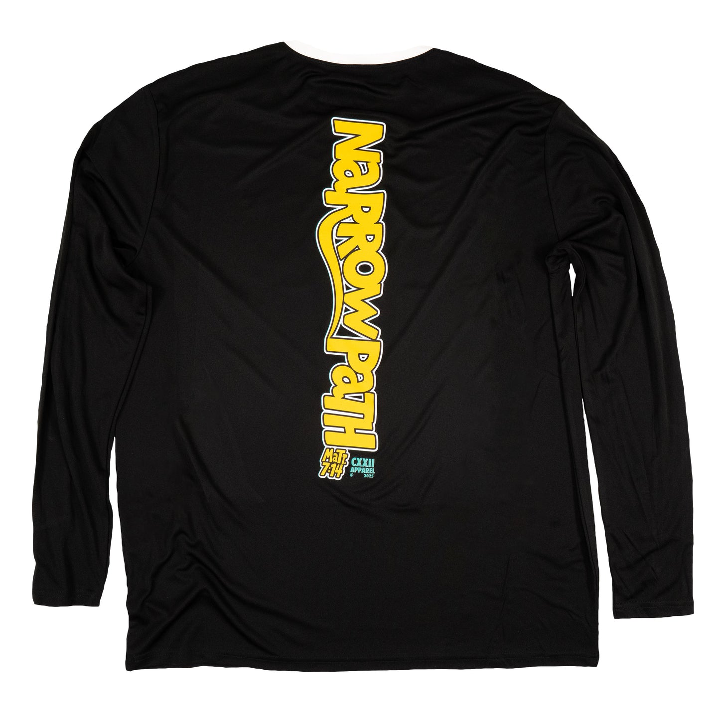 Run The Race Black L/S Running Tee