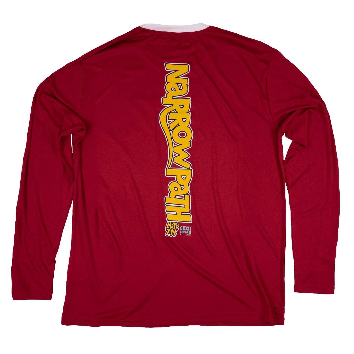 Run The Race Red L/S Running Tee