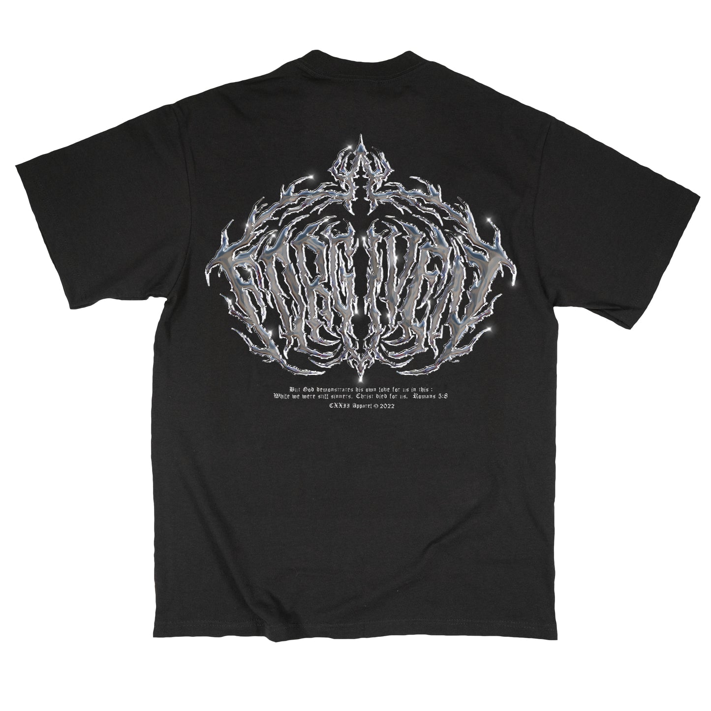Sinner / Forgiven Chrome Metal Edition Street Tee
