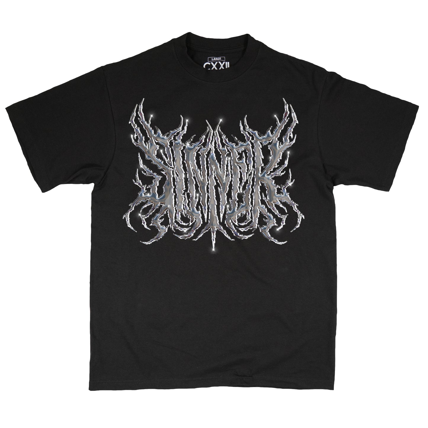 Sinner / Forgiven Chrome Metal Edition Street Tee