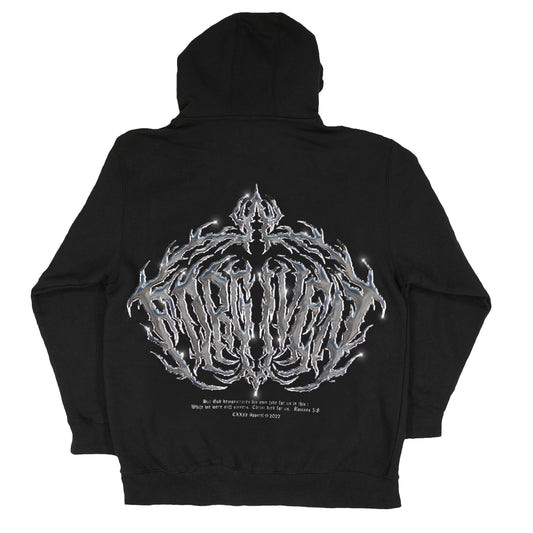 CXXII Sinner / Forgiven Chrome Metal Edition Hoodie