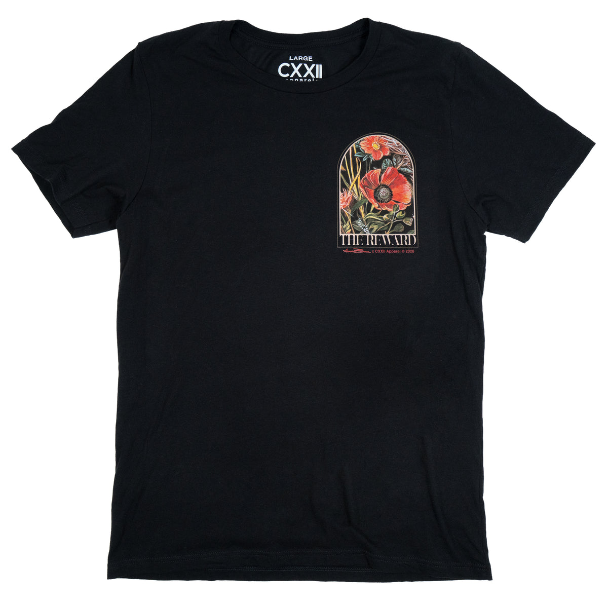 The Reward Black Tee