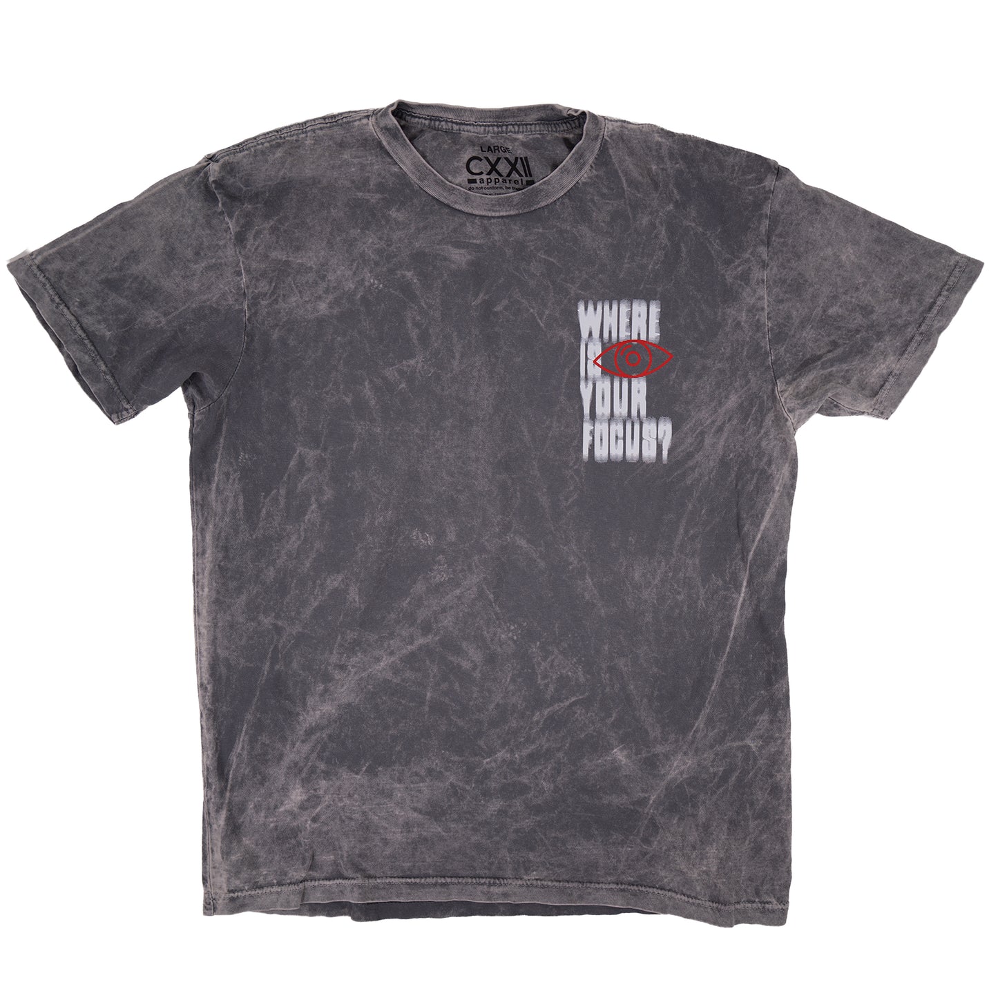 Where is your Focus Cloud Rock Tee