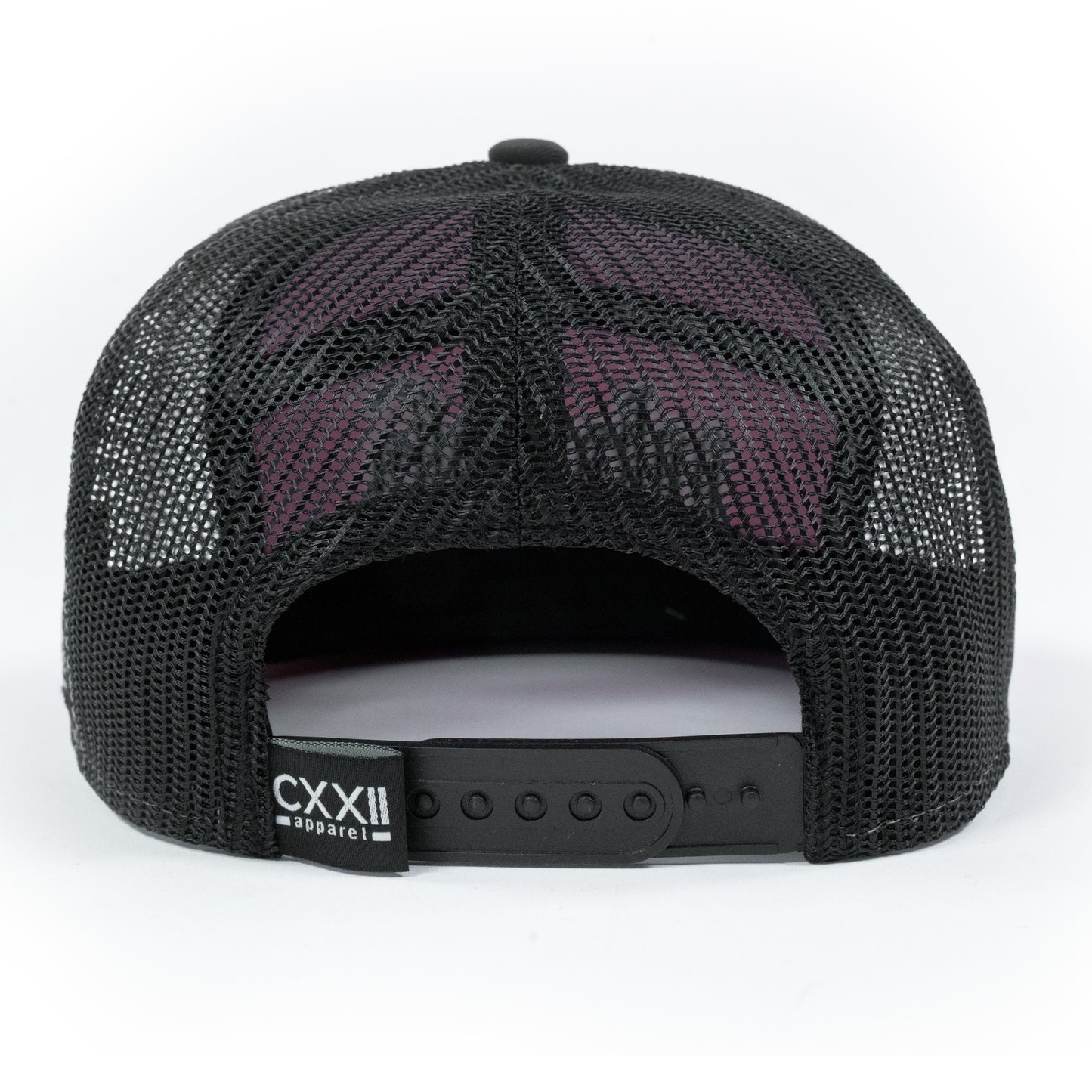 YHWH 7 Panel Hot Pink Trucker Hat