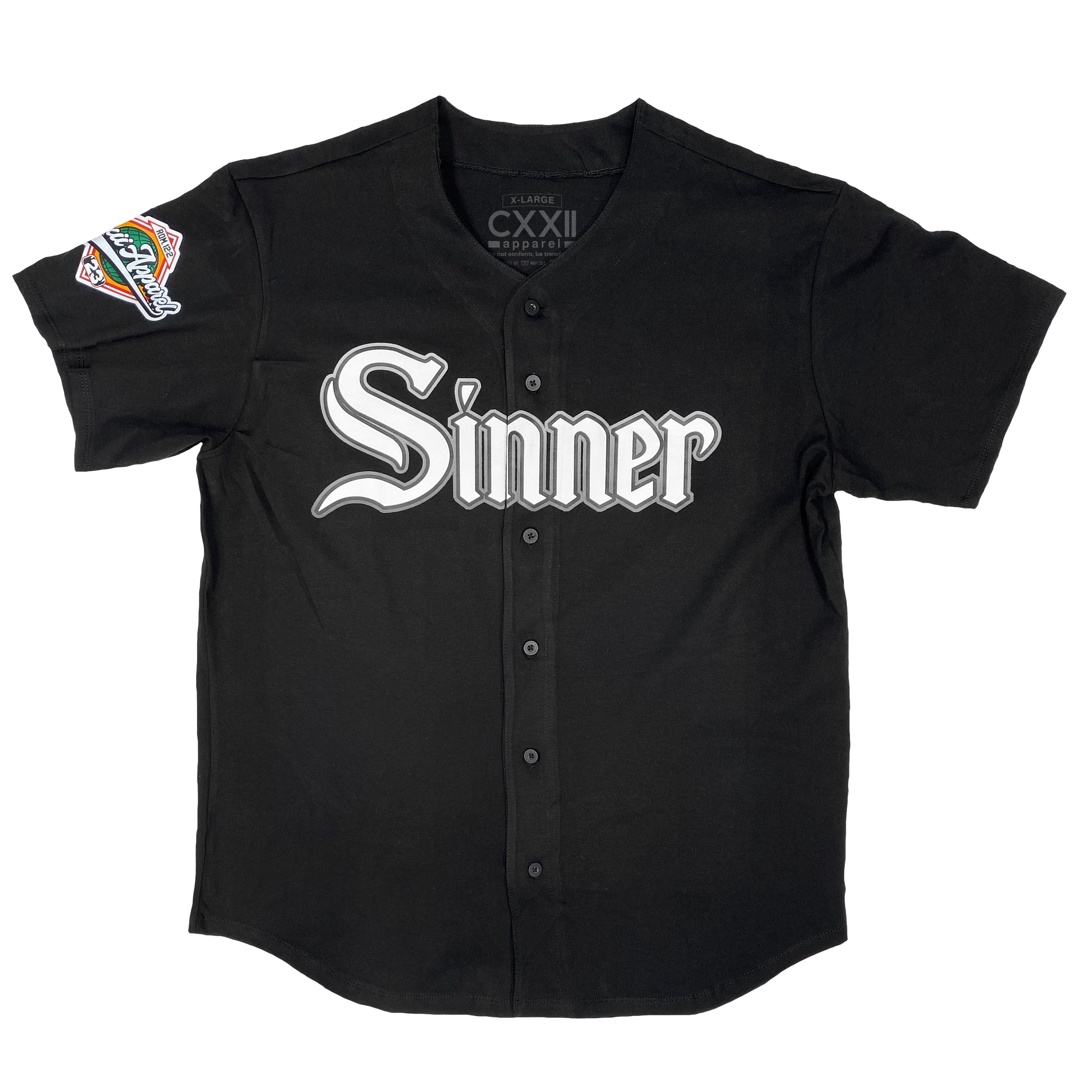 Sinner / Forgiven Southside Baseball Jersey