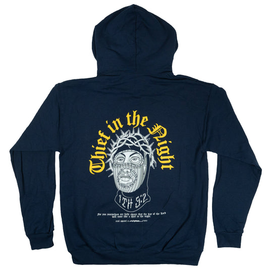 Thief in the Night Navy Hoodie