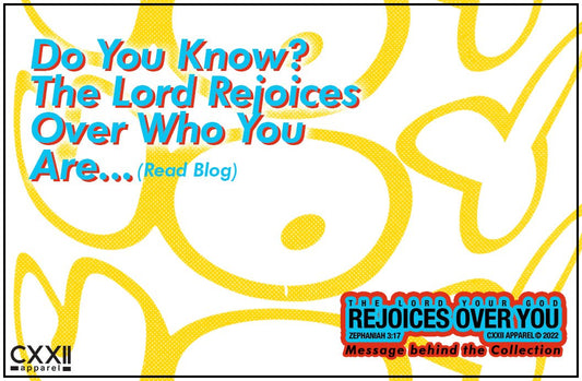 The Lord Rejoices Over you...Yes YOU!!!