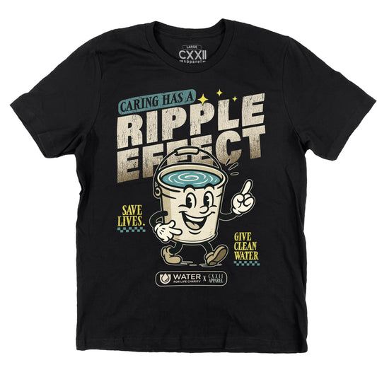 CXXII x WFLC "One Bucket at a Time" Black Tee