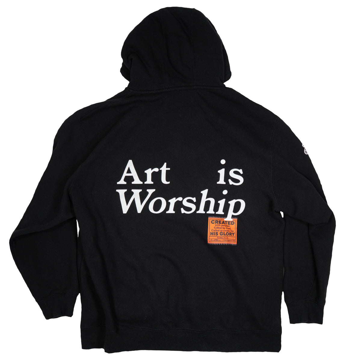 Art is Worship Black Hoodie