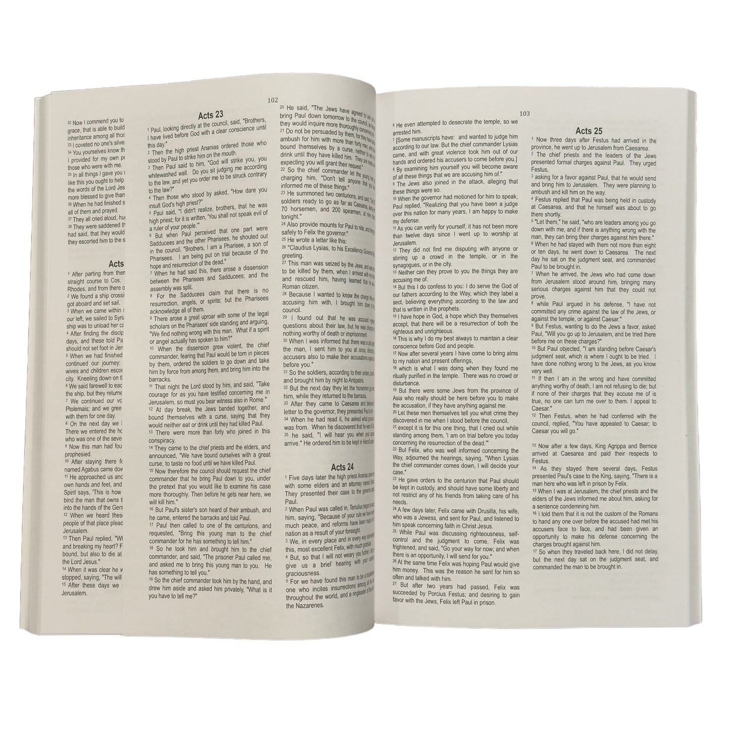 CTA New Testament Bible w/ Psalm Bible