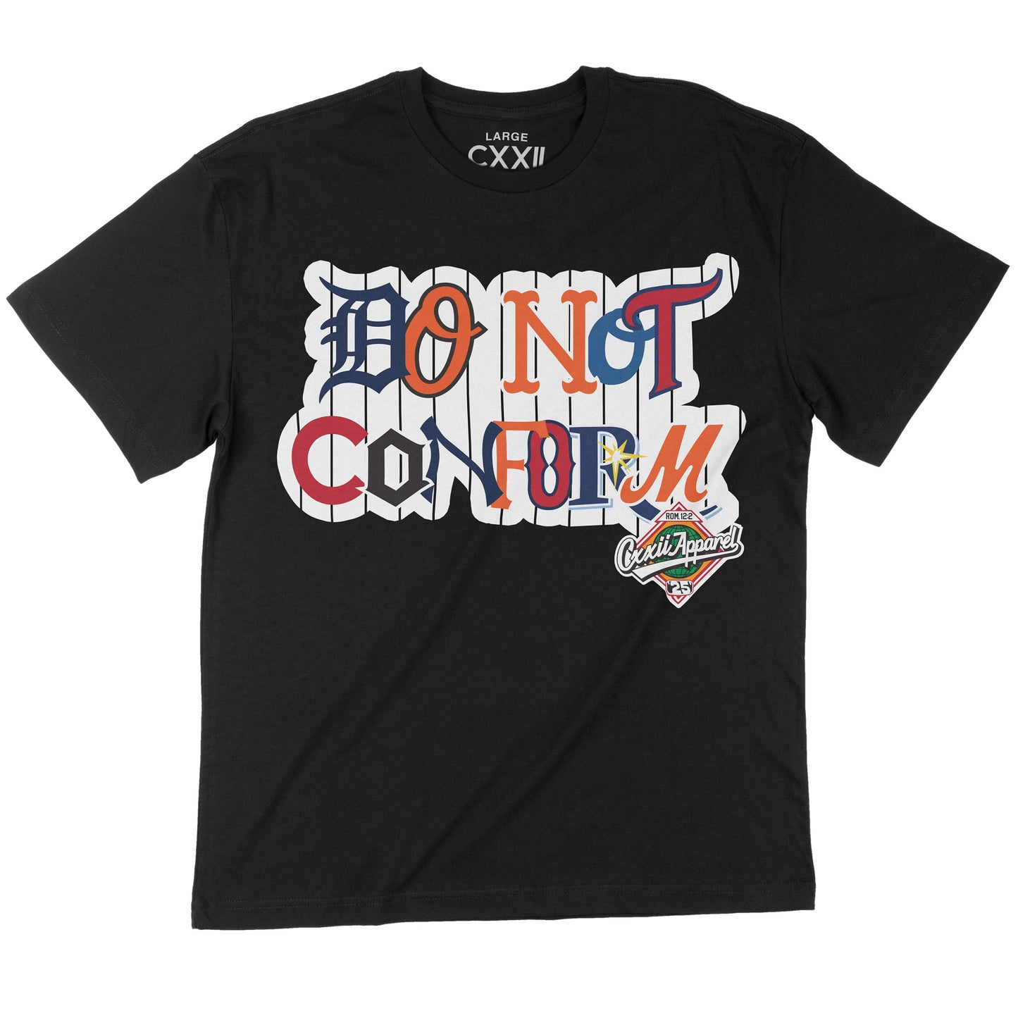 Hardball Black Team Tee