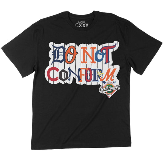 Hardball Black Team Tee