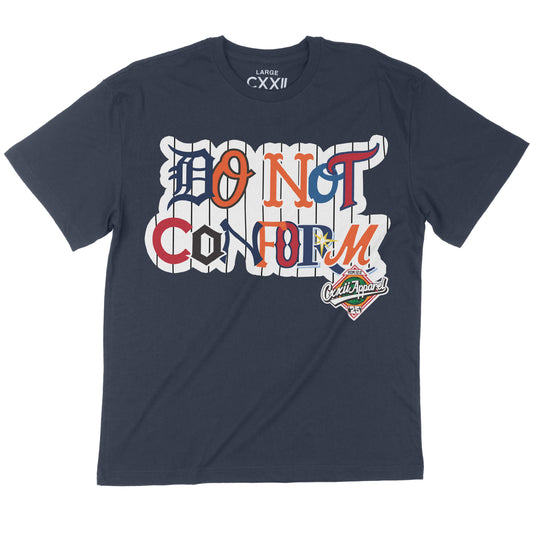Hardball Navy Team Tee