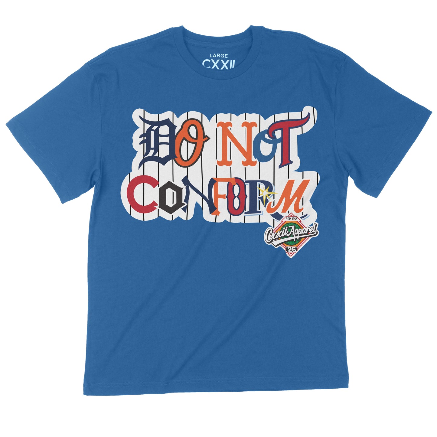 Hardball Royal Blue Team Tee