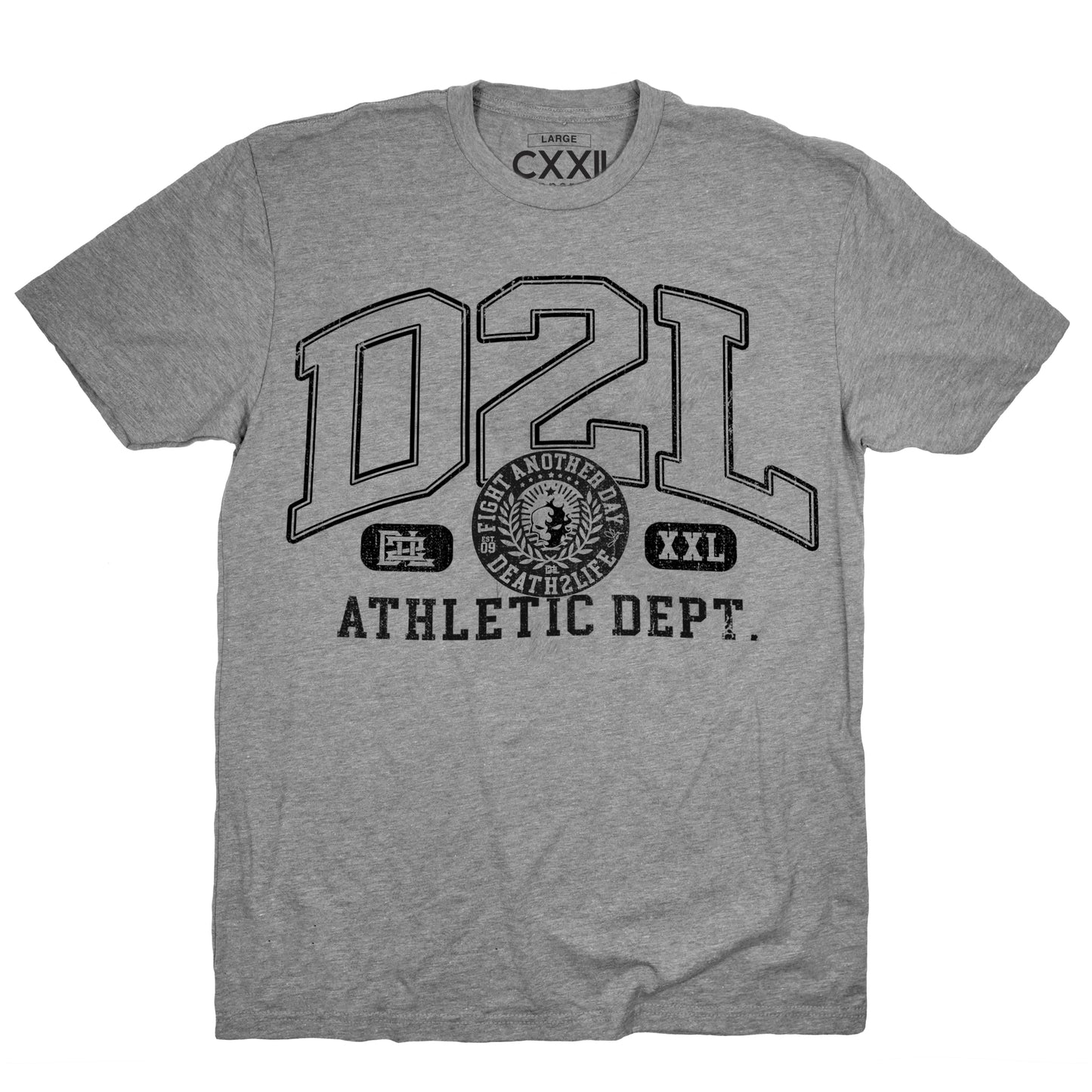 D2L Classic Athletic Dept. Heather Grey Tee