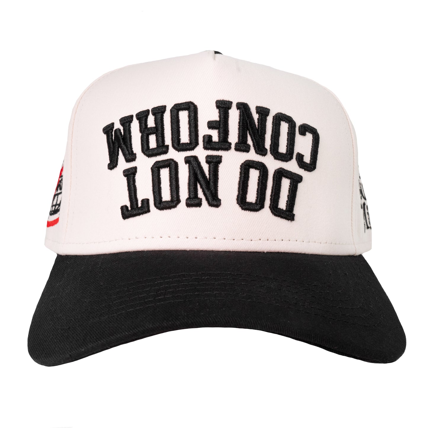 Do Not Conform "ndsᴉpǝ poʍu" Curved Bill Snapback