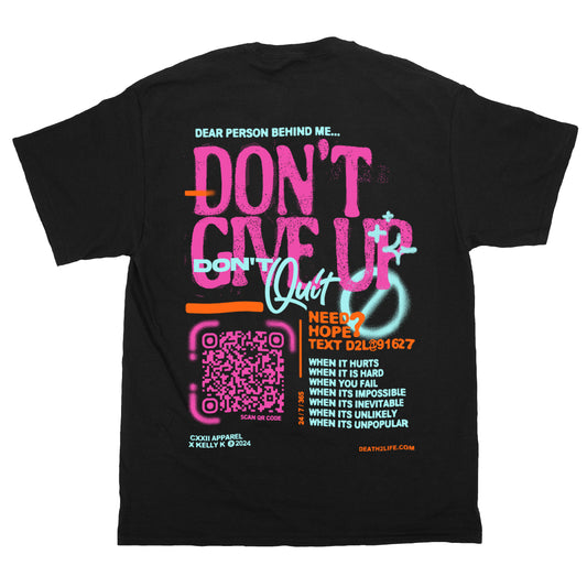 Dont Give Up Bodhi Edition Street Tee