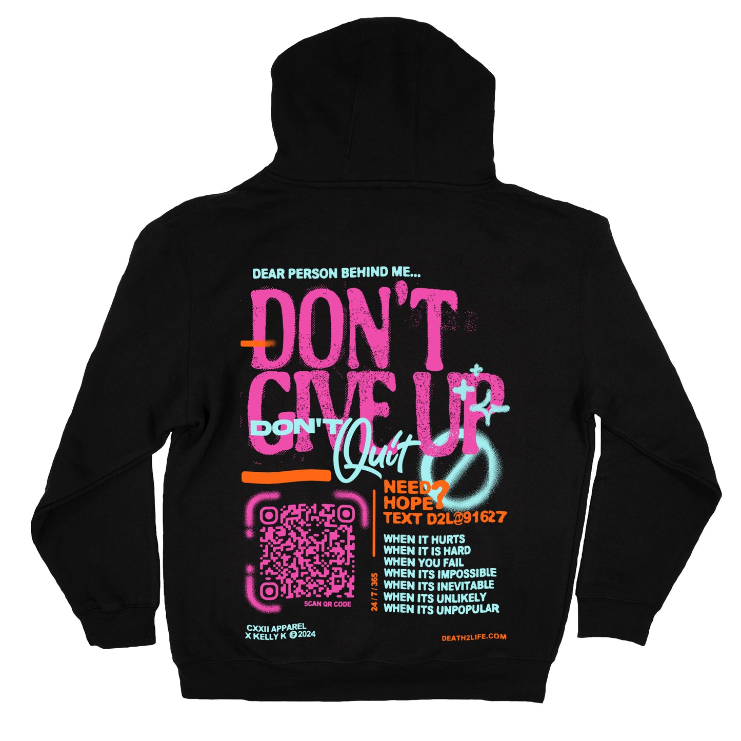 Dont Give Up Bodhi Edition Hoodie