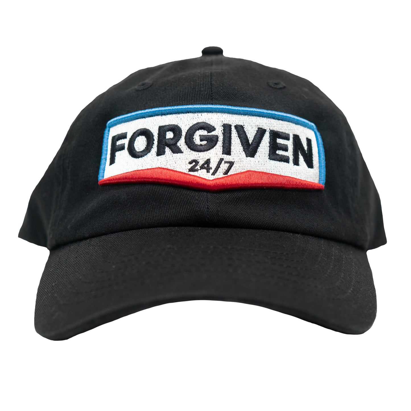 Forgiven 24/7 Sign Black Dad Hat