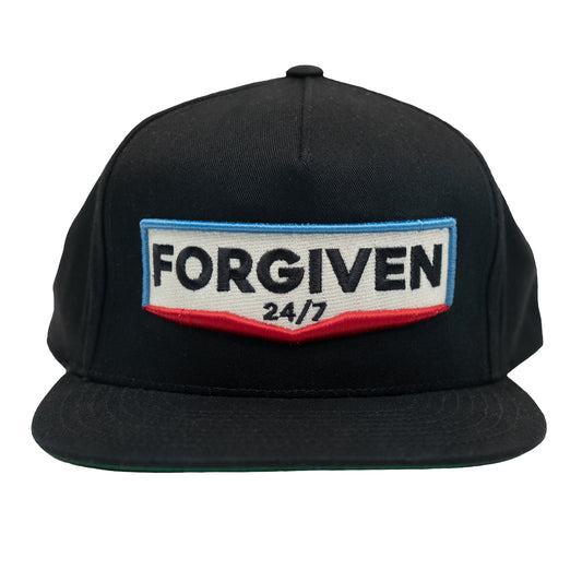 Forgiven 24/7 Sign Classic Black Snapback