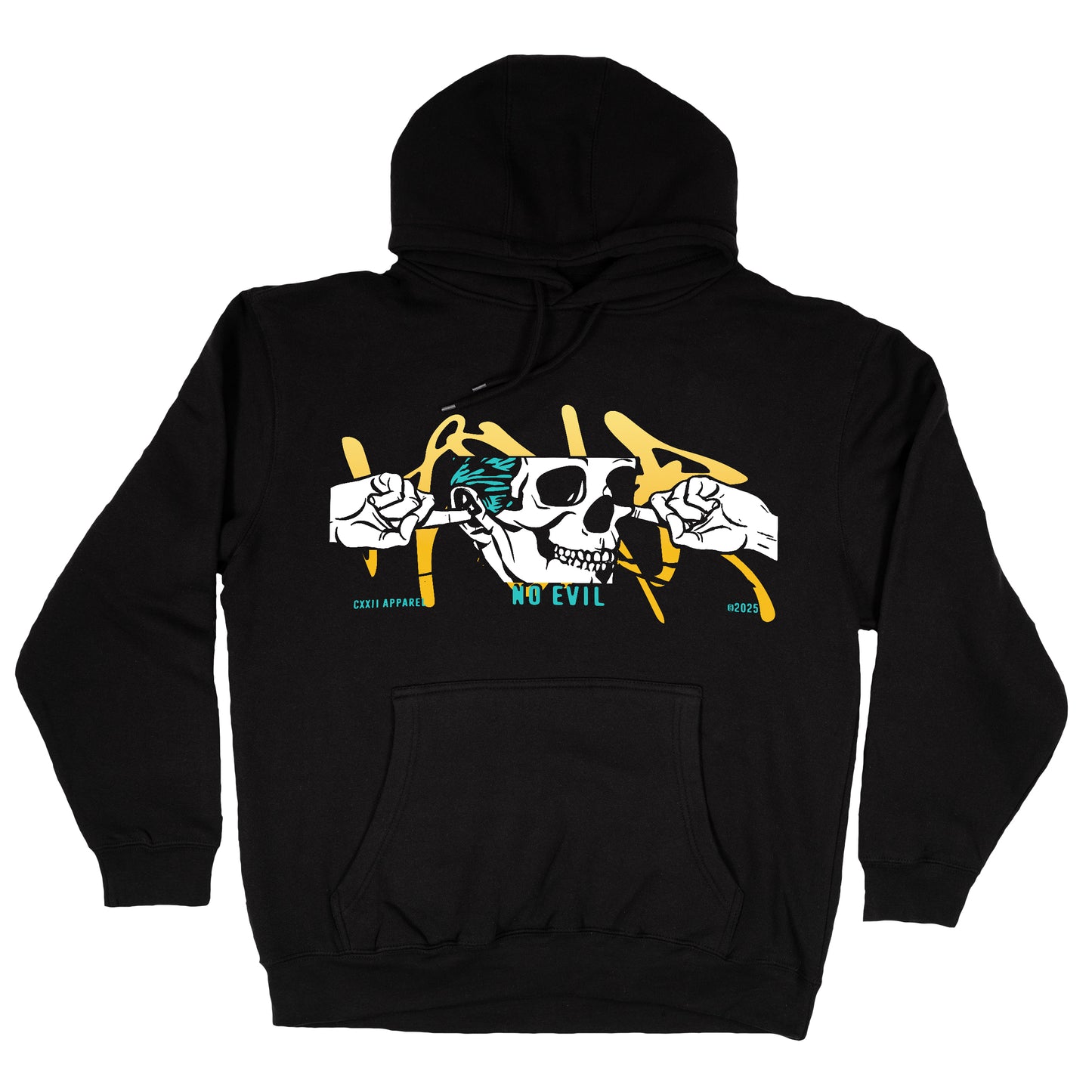 Hear No Evil Black Hoodie