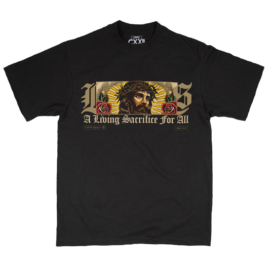 Living Sacrifice Black Street Tee