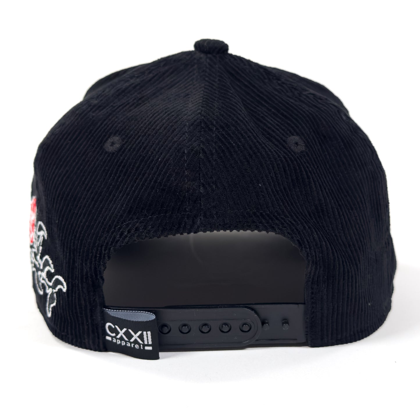 Love At All Times Black Curved Bill Snapback
