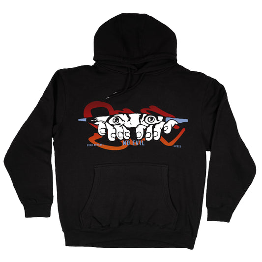 See No Evil Black Hoodie