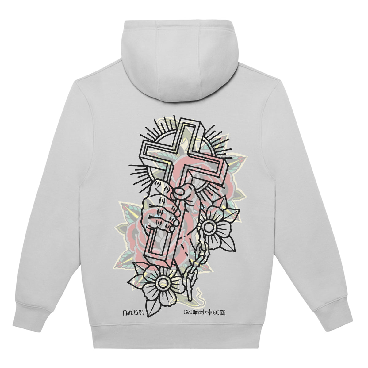 CTA Collection x Zack Smith "Take Up Your Cross" Zip-Up Hoodie