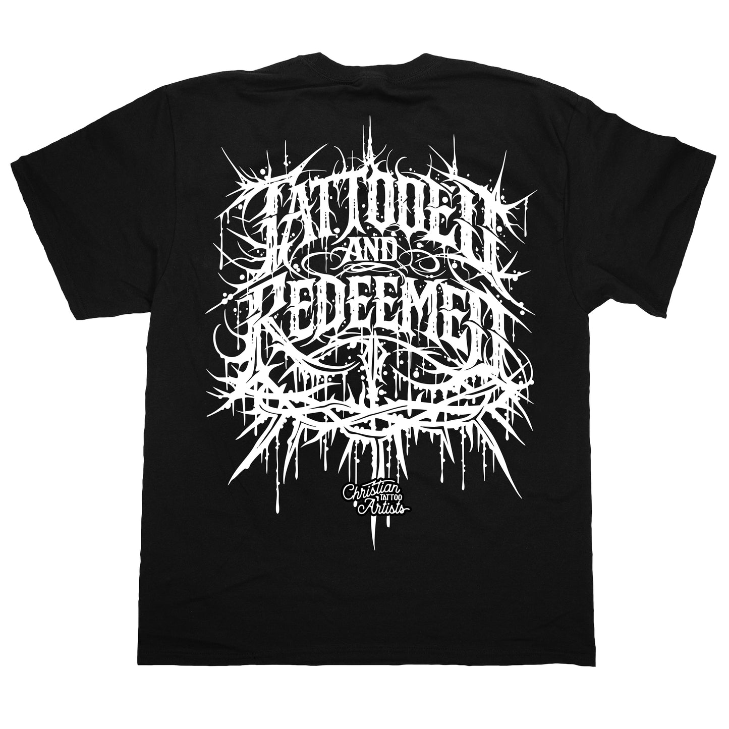 CTA Collection Tattooed & Redeemed Black Tee