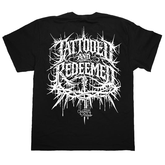 CTA Collection Tattooed & Redeemed Black Tee