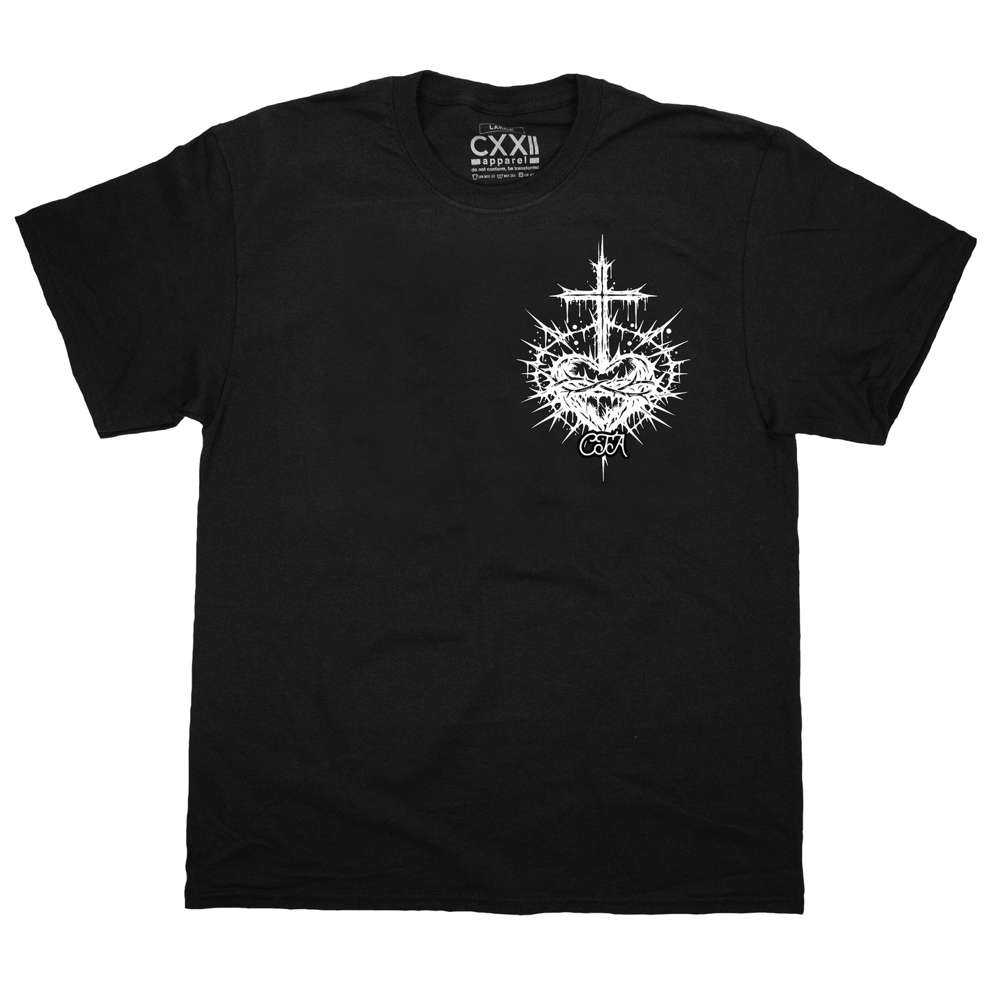 CTA Collection Tattooed & Redeemed Black Tee