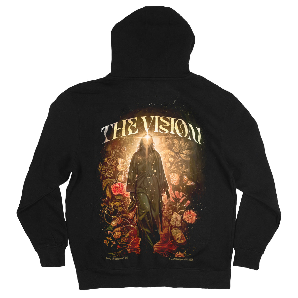 The Vision Black Hoodie