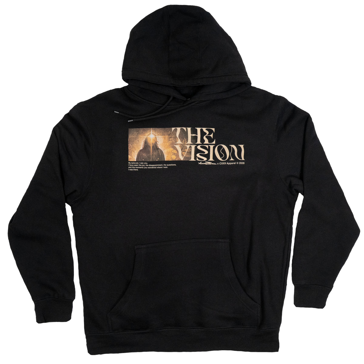 The Vision Black Hoodie