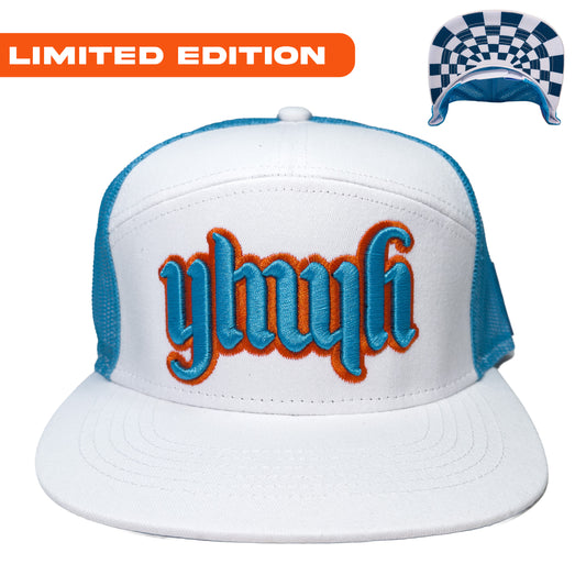 YHWH 7 Panel "Thunder" Edition Trucker Hat