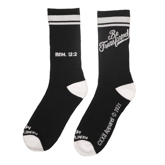Be Transformd Script Crew Socks