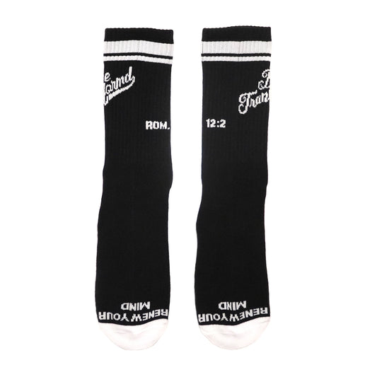 Be Transformd Script Crew Socks