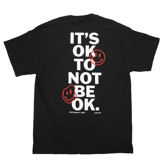 Not Alone Black Street tee