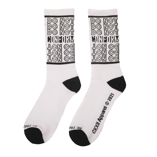 Do Not Conform Crew Socks