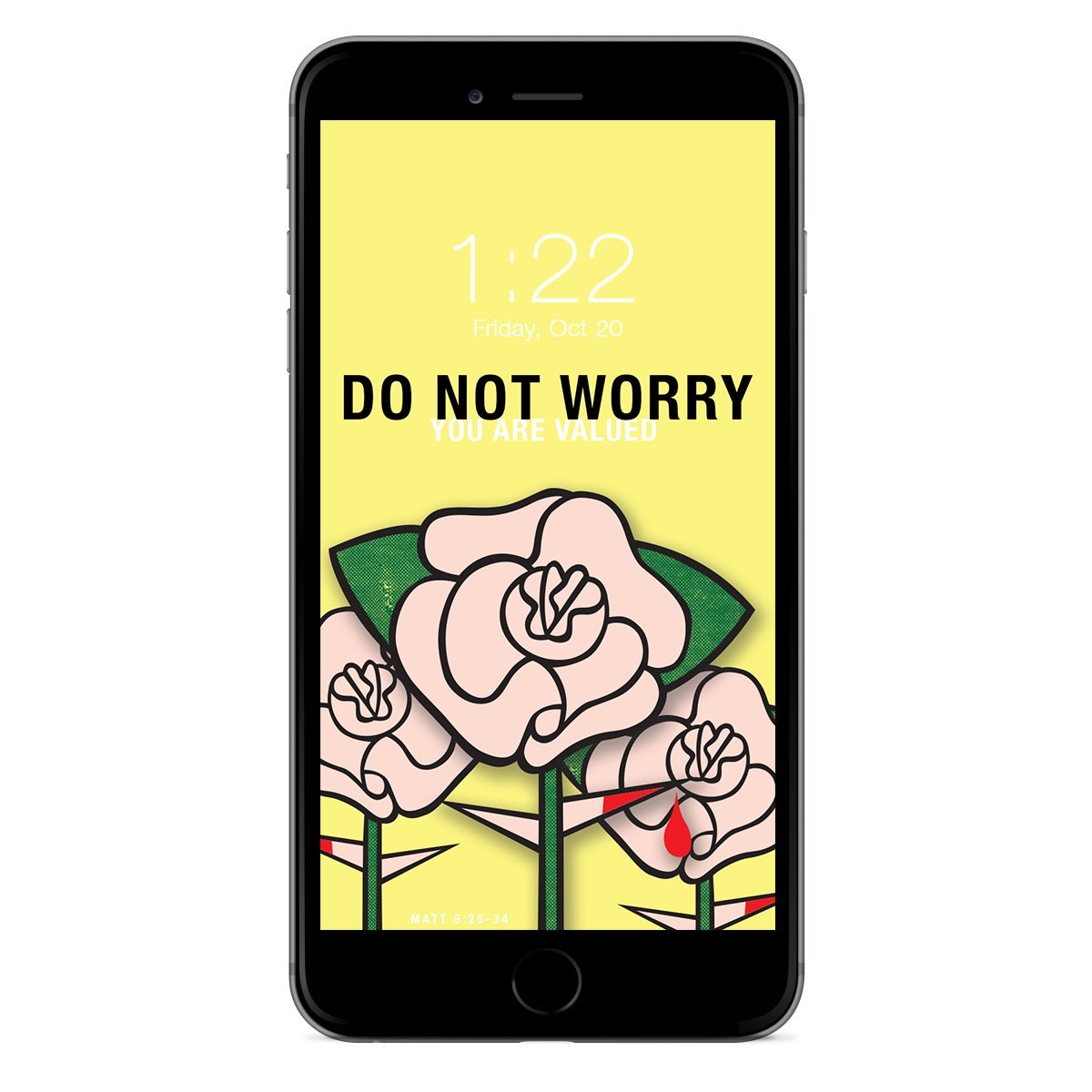 CXXII "Do Not Worry" Phone Wallpaper