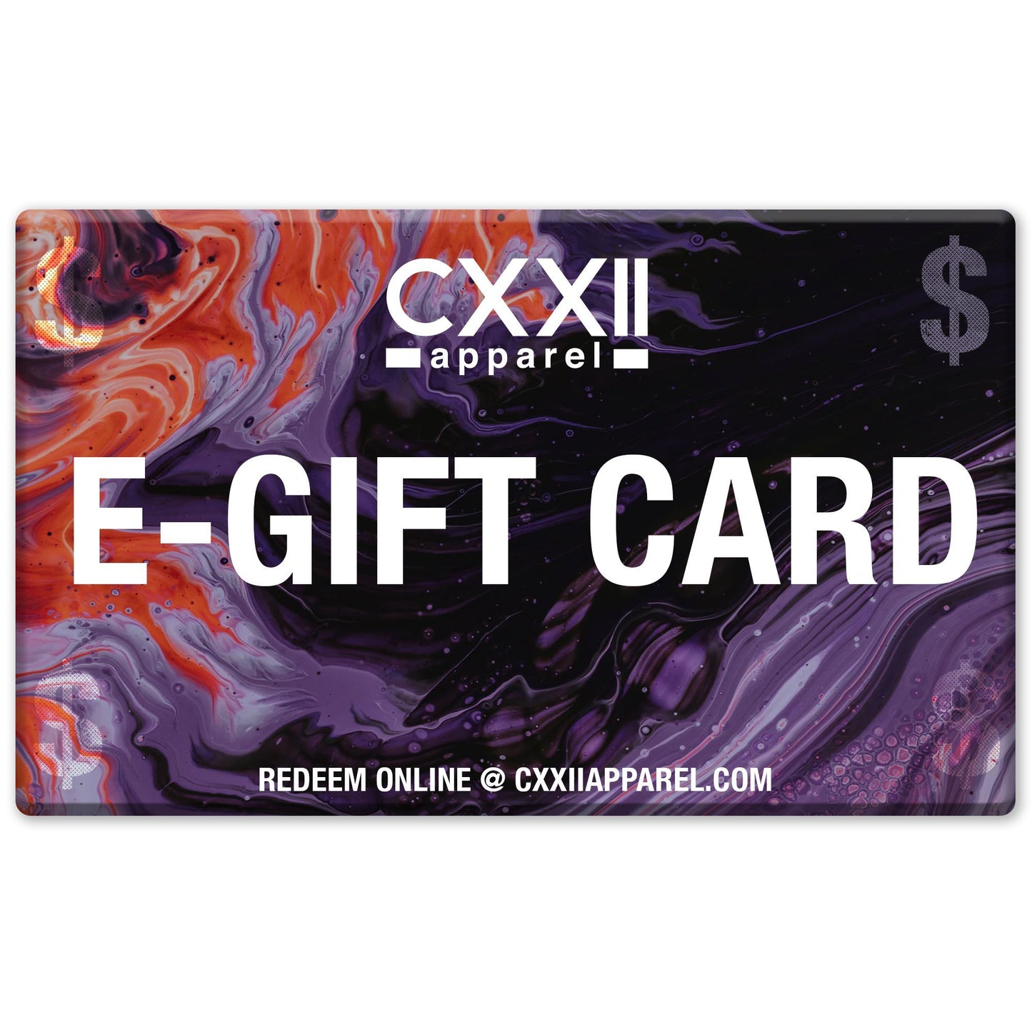 CXXII E-Gift Card
