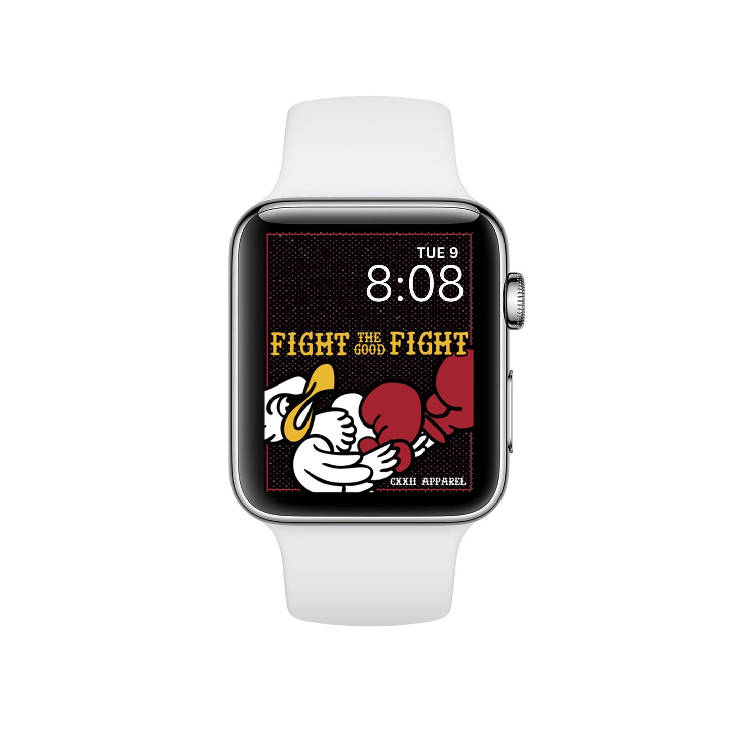 CXXII "Fight the Good Fight" Apple Watch Background