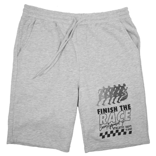 Finish the Race Heather Streetwear Shorts