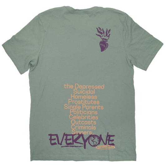 For God So Loved... Sage Tee
